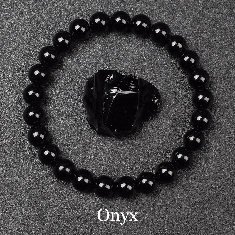 Solar Obsidian Bracelet