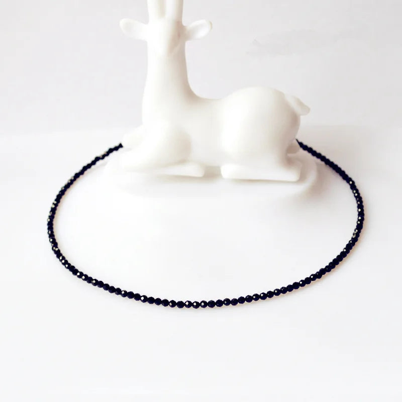 Onyx Bead Choker