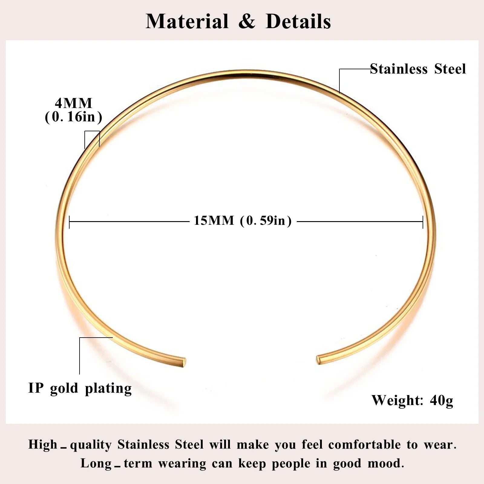 Torque Cuff Necklace