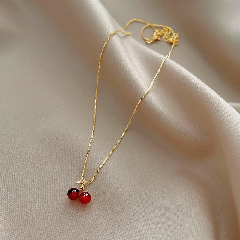 Ruby Vine Necklace