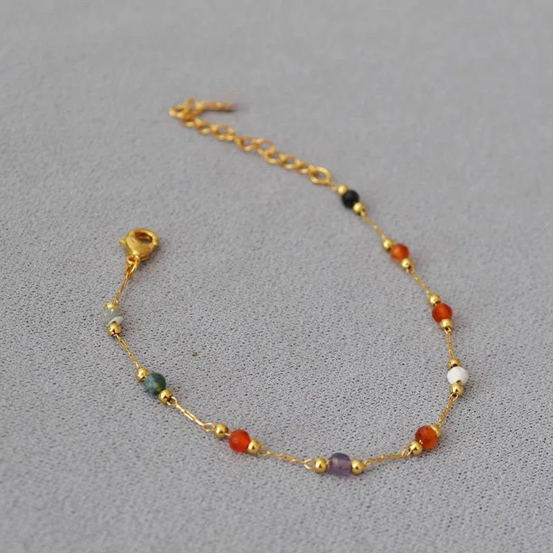 Timeless Gold Bead Bracelet