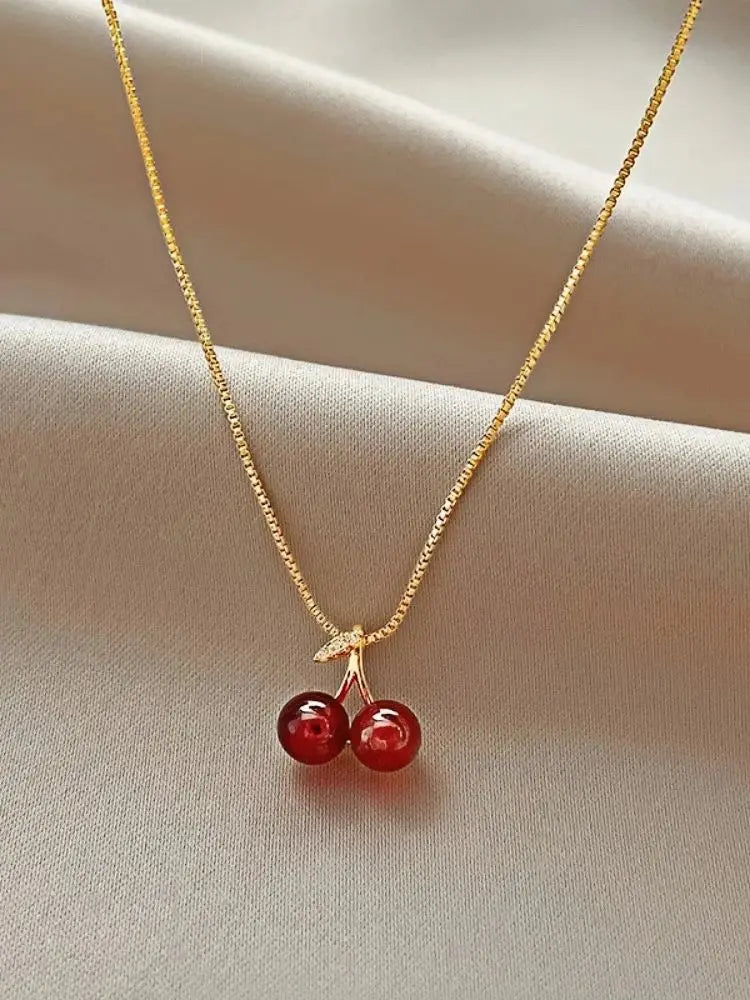Ruby Vine Necklace