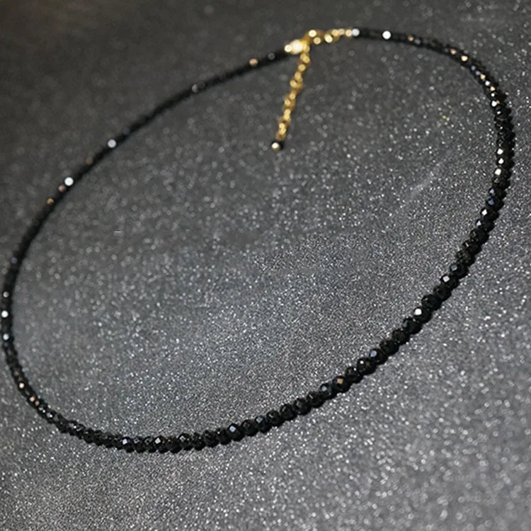 Onyx Bead Choker